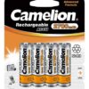 Camelion | AA/HR6 | 2700 mAh | Rechargeable Batteries Ni-MH | 4 pc(s)