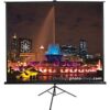 Elite Screens | Tripod Series | T113UWS1 | Diagonal 113 " | 1:1 | Viewable screen width (W) 203 cm | Black