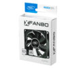 80mm case ventilation fan, 2 Pin; hydro bearing, | Deepcool