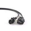 Cablexpert | PC-186-VDE-3M Power cord (C13), VDE approved, 3 m | Black