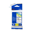 Brother | TZ-241 Laminated Tape | Black on White | TZe | 8 m | 1.8 cm