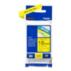 Brother | TZe-641 Laminated Tape | Black On Yellow | TZe | 8 m | 1.8 cm
