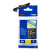 Brother | TZe-335 Laminated Tape | White on Black | TZe | 8 m | 1.2 cm