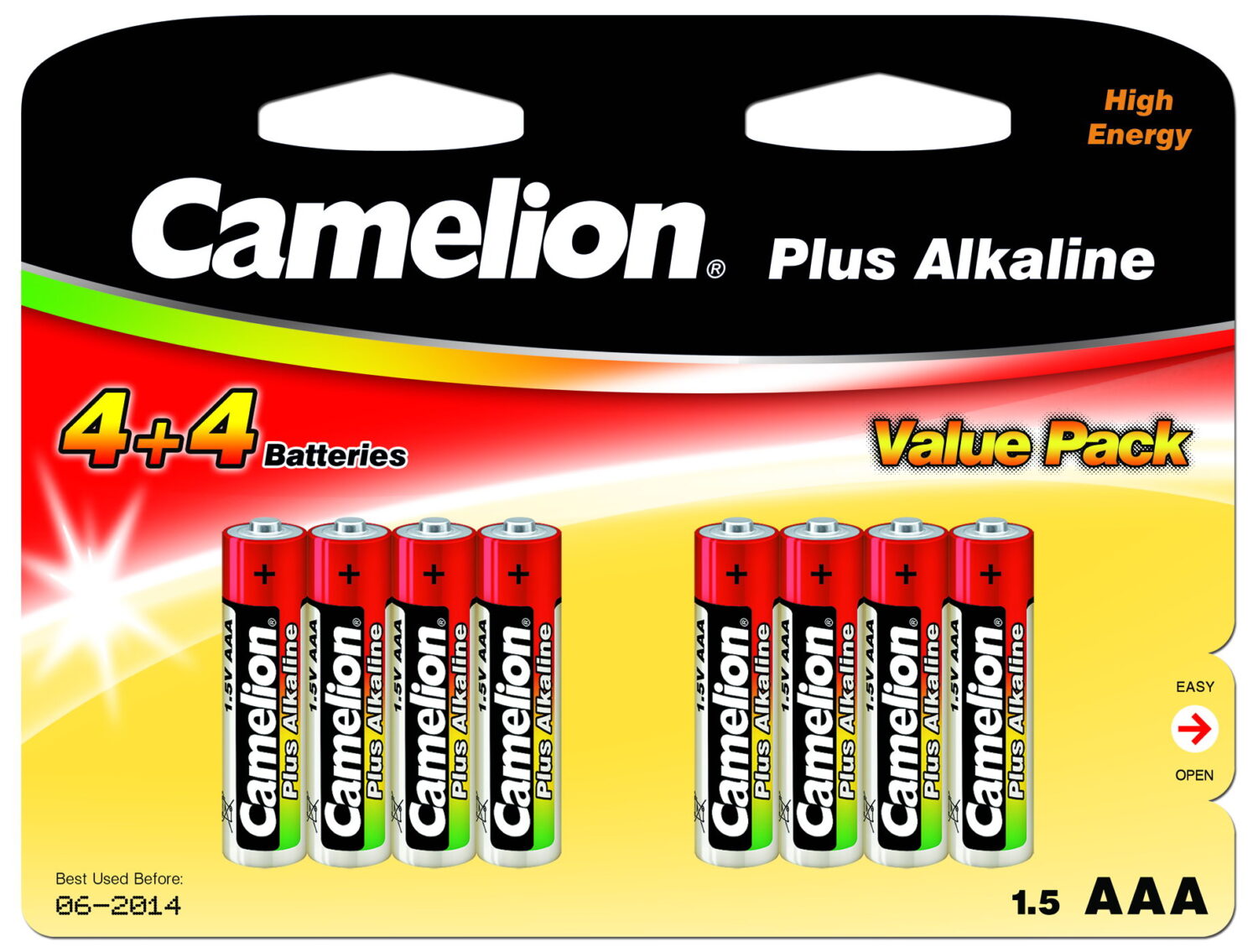Camelion | AAA/LR03 | Plus Alkaline | 8 pc(s)