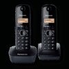Panasonic | Cordless | KX-TG1612FXH | Built-in display | Caller ID | Black | Conference call | Phonebook capacity 50 entries | Wireless connection