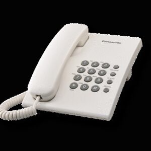 Panasonic | Corded | KX-TS500FX | White | 150 x 200 x 96 mm | 475 g
