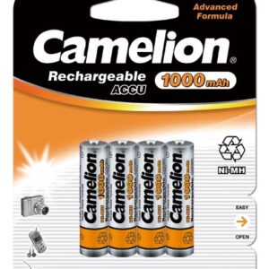 Camelion | AAA/HR03 | 1000 mAh | Rechargeable Batteries Ni-MH | 4 pc(s)