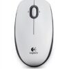 Logitech | B100 | Portable Optical Mouse | White