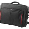 Targus | CN418EU | Clamshell Laptop Bag | Briefcase | Black/Red | 17-18 " | Shoulder strap
