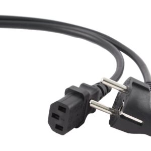 Cablexpert | Power cord (C13), VDE approved | Black