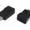 Gembird | HDMI to VGA adapter, single port | Black | HDMI | VGA
