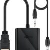 Goobay | HDMI/VGA adapter, nickel plated | 68793 | Black | HDMI male (type A) | VGA female (15-pin)