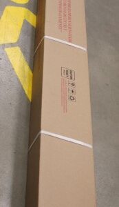 Elite Screens | Tripod Series | T120NWV1 | Diagonal 120" Diagonal Viewing Size (96.0"W x 72.0"H) " | 4:3 Aspect Ratio | Viewable screen width (W) 244 cm | White | DAMAGED PACKAGING, SCRATCHES ON SIDE