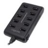 Logilink UA0125 USB Hub 10-Port USB2.0 with power adapter 3.5A, | Logilink