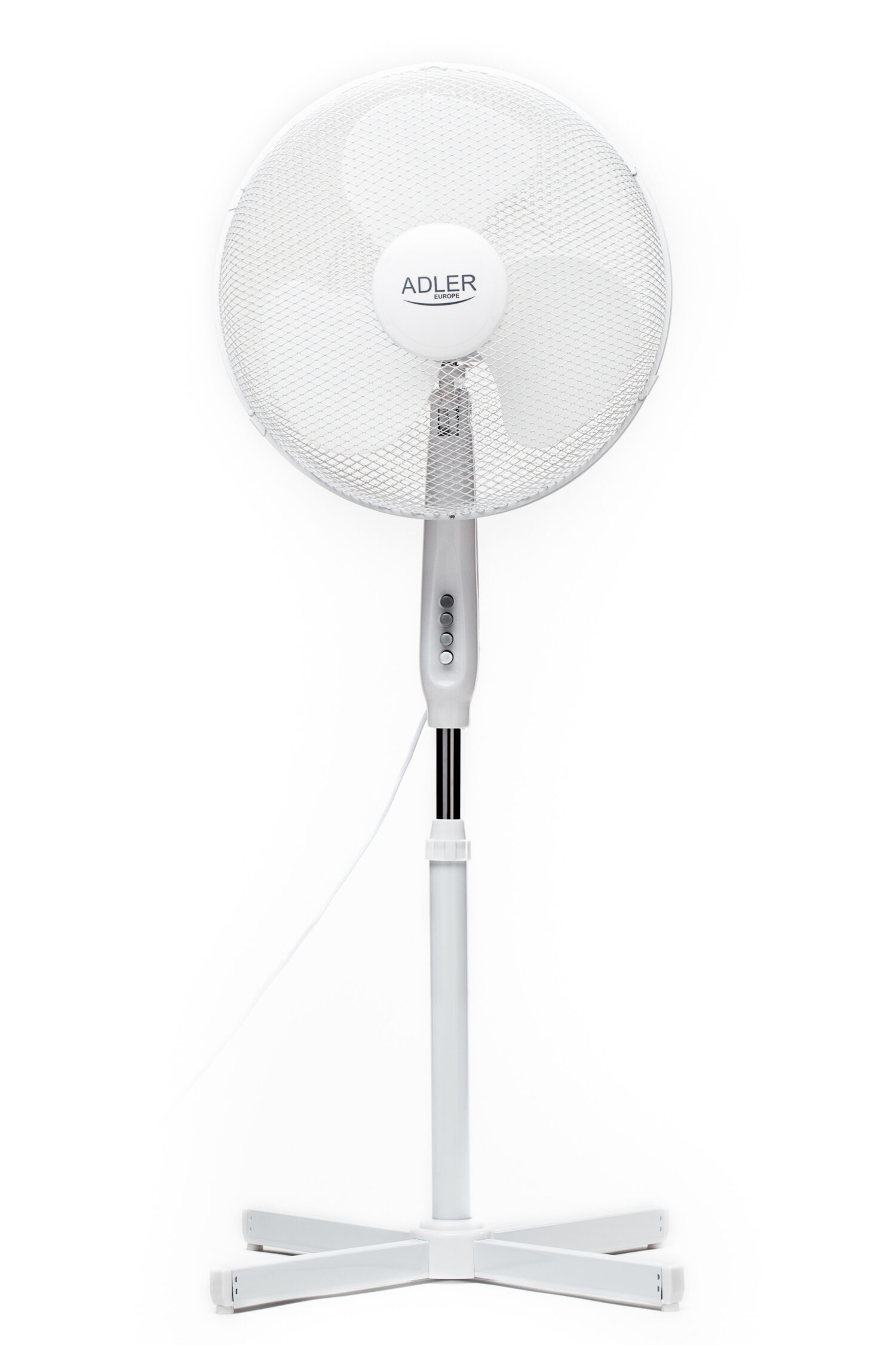 Adler | AD 7305 | Stand Fan | White | Diameter 40 cm | Number of speeds 3 | Oscillation | 45 W