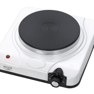 Adler | Free standing table hob | AD 6503 | Number of burners/cooking zones 1 | White | Electric