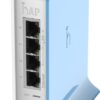 MikroTik | Access Point | RB941-2nD-TC hAP Lite | 802.11n | 2.4GHz | 10/100 Mbit/s | Ethernet LAN (RJ-45) ports 4 | MU-MiMO Yes | no PoE