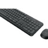 Logitech | MK235 | Keyboard and Mouse Set | Wireless | Mouse included | Batteries included | US | Black | 475 g