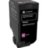 Lexmark 16K Magenta Return Program Toner Cartridge (CX725) | Lexmark Magenta