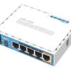 MikroTik | RB952Ui-5ac2nD | hAP ac lite | 802.11ac | 2.4/5.0 | 867 Mbit/s | 10/100 Mbit/s | Ethernet LAN (RJ-45) ports 5 | MU-MiMO Yes | PoE in/out