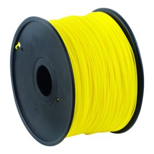 Flashforge ABS plastic filament | 1.75 mm diameter, 1kg/spool | Yellow