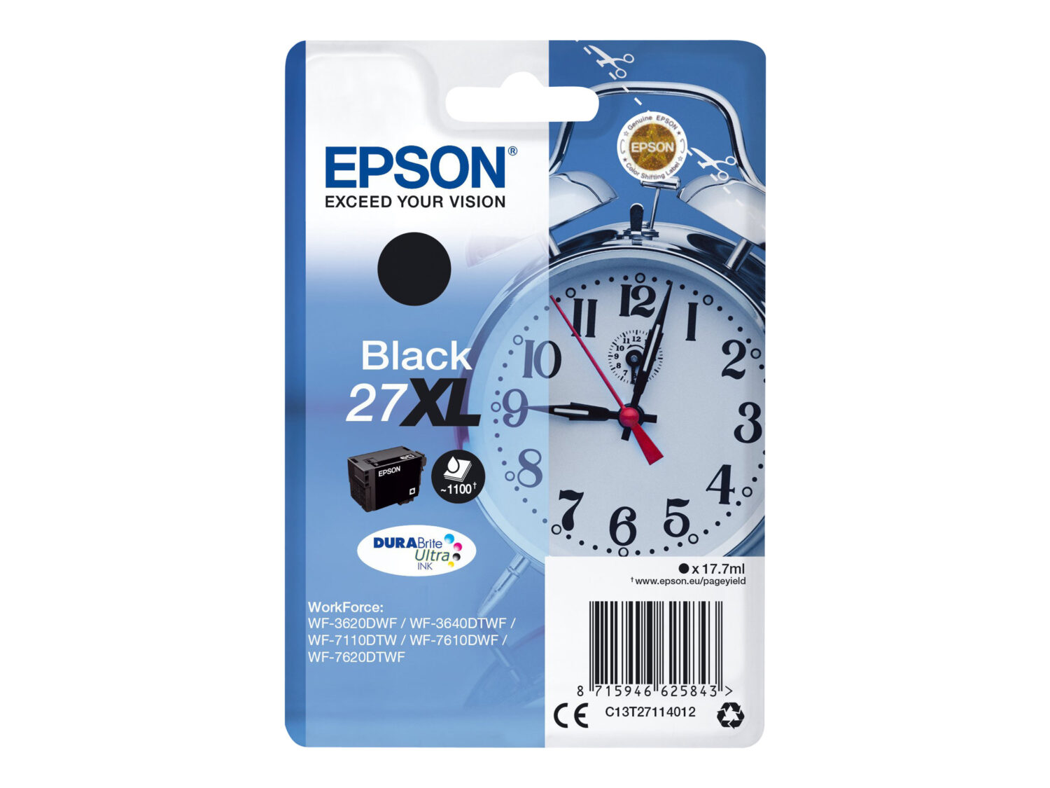 Epson T2711 | 27XL | Ink cartridge | Black - Image 2