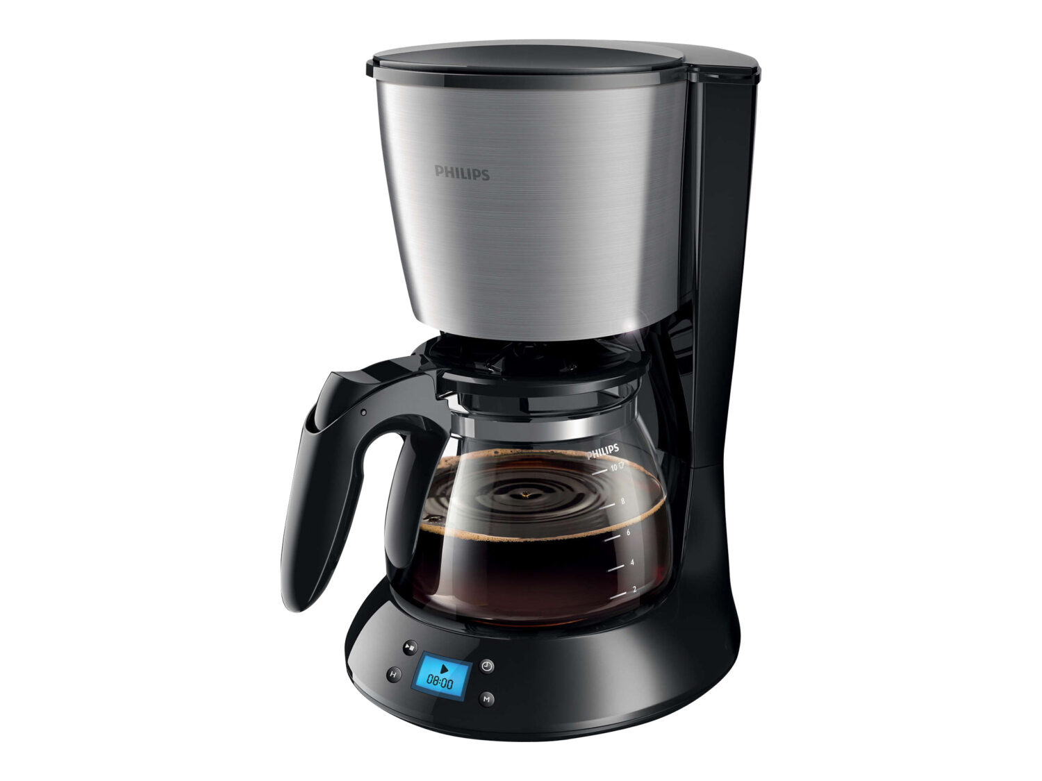 Philips | HD7459/20 | Drip | 1000 W | Stainless steel/Black - Image 2