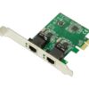 Logilink PC0075, 2-port Gigabit PCI Express network card | Logilink | 2 x Gigabit Lan (RJ 45) | PCIe