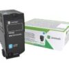 Lexmark Corporate | 74C2SCE | Laser Toner Cartridge | Cyan