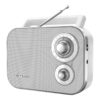 Muse | Portable Radio | M-051RW | AUX in | White
