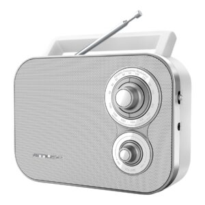 Muse | Portable Radio | M-051RW | AUX in | White