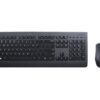 Lenovo | Professional | Professional Wireless Keyboard and Mouse Combo - US English with Euro symbol | Keyboard and Mouse Set | Wireless | Mouse included | US | Black | US English | Numeric keypad | Wireless connection
