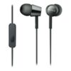 Sony | MDR-EX155APB | Wired | In-ear | Microphone | Black