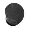 Gembird | Gel mouse pad with wrist support | Ergonomic mouse pad | 240 x 220 x 4 mm | Black