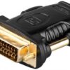 Goobay 68931 HDMI™/DVI-D adapter, gold-plated | Goobay