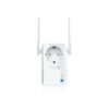 TP-LINK | Extender with AC Passthrough | TL-WA860RE | 10/100 Mbit/s | Ethernet LAN (RJ-45) ports 1 | 802.11n | 2.4GHz | Wi-Fi data rate (max) 300 Mbit/s | Extra socket