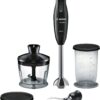 Bosch | Blender | CleverMixx MSM2650B | Hand Blender | 600 W | Jar material Plastic | Chopper | Mini chopper | Black