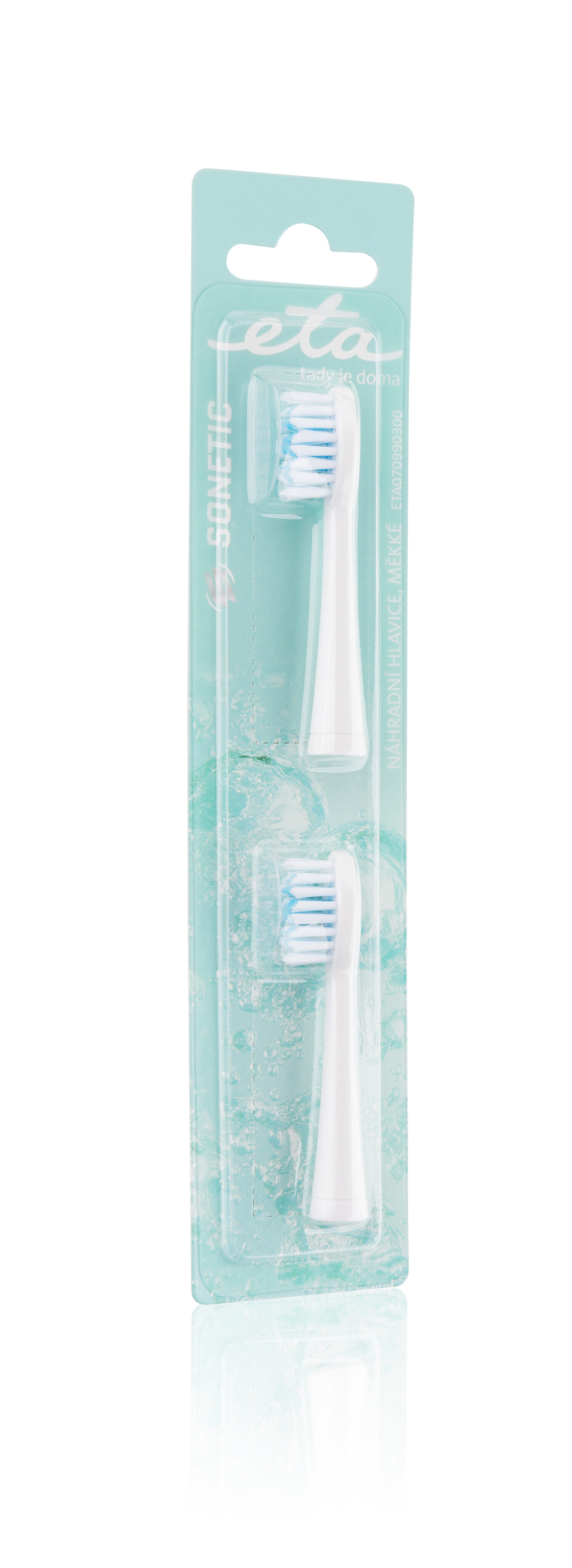 ETA | Toothbrush replacement  for ETA0709 | Heads | White | Number of teeth brushing modes Does not apply