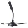 Gembird | Desktop microphone | MIC-D-02 | 3.5 mm | Black | 3.5 mm audio plug