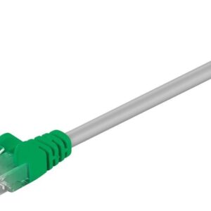 Goobay | CAT 5e Crossover-patch cable, U/UTP | 68864 | Grey, green RJ45 male (8P8C) | RJ45 male (8P8C)