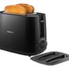 Philips | Daily collection toaster | HD2582/90 | Power 830 W | Number of slots 2 | Housing material Plastic | Black