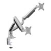Logilink BP0043 Dual Monitor Desk mount, 13"-32",gas spring, aluminum | Logilink