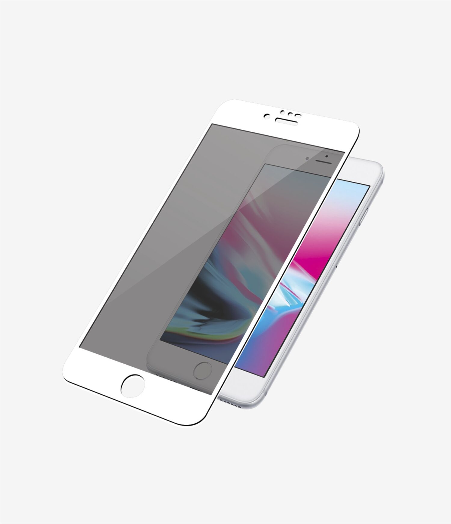 PanzerGlass | Apple | iPhone 6/6s/7/8 Plus | Glass | White | Privacy glass