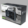Muse | 2-bands portable radio | M-06DS | AUX in | Grey