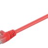 Goobay | CAT 5e patch cable, U/UTP | 68369 | Red RJ45 male (8P8C) | RJ45 male (8P8C)