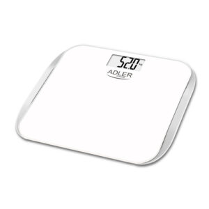 Adler | Bathroom scales | AD 8164 | Maximum weight (capacity) 180 kg | Accuracy 100 g | White