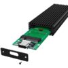 Raidsonic | Black | ICY BOX IB-1816M-C31 External Type-C enclosure for M.2 NVMe SSD