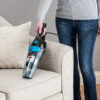 Bissell | Vacuum Cleaner | Featherweight Pro Eco | Corded operating | Handstick and Handheld | 450 W | - V | Operating radius 6 m | Blue/Titanium | Warranty 24 month(s) | Battery warranty 24 month(s)
