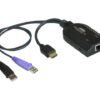 Aten | 1 x RJ-45 Female,2 x USB Type A Male 1 x HDMI Male