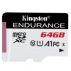 Kingston | Endurance | UHS-I U1 | 64 GB | micro SDXC | Flash memory class 10